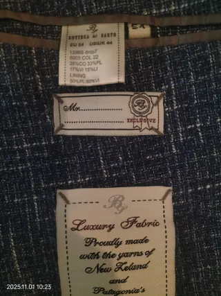 Giacca uomo estiva blu/grigia