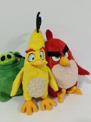 Lote Peluches Angry Birds