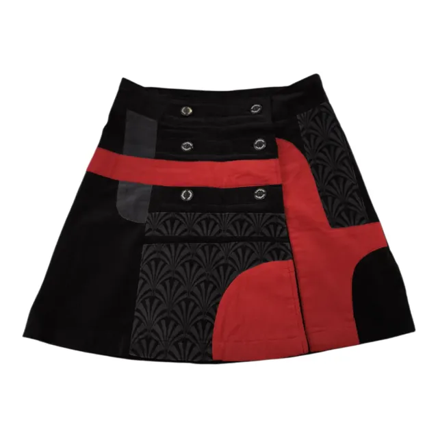 Falda Desigual Talla 36 Patchwork