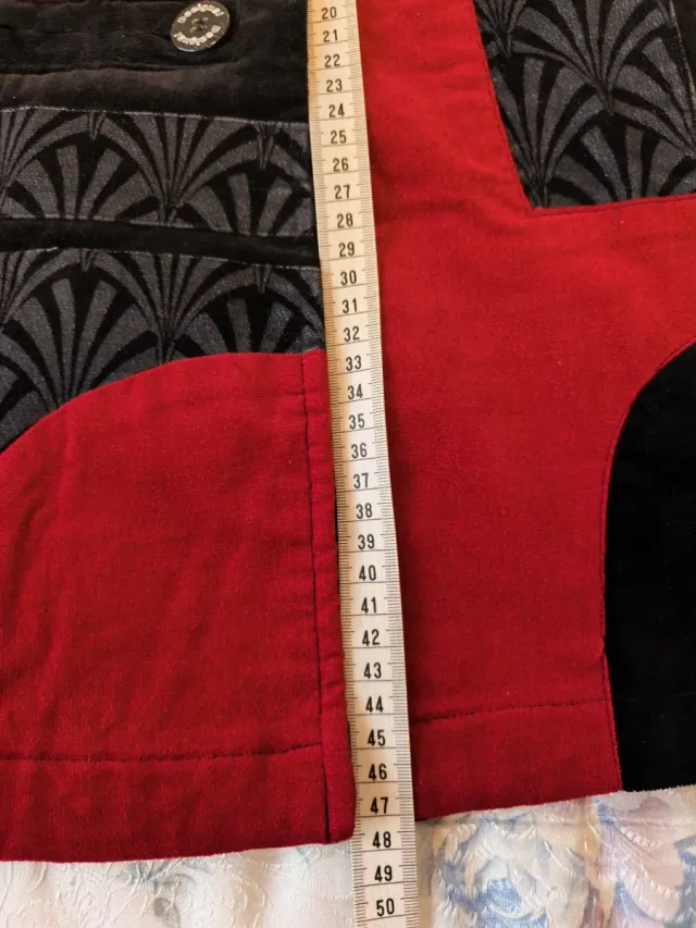 Falda Desigual Talla 36 Patchwork