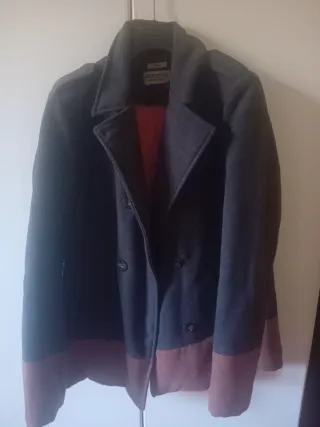 Cappotto doppio petto invernale grigio