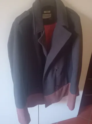Cappotto doppio petto invernale grigio