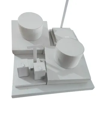 Expositor Joyas Gris Claro