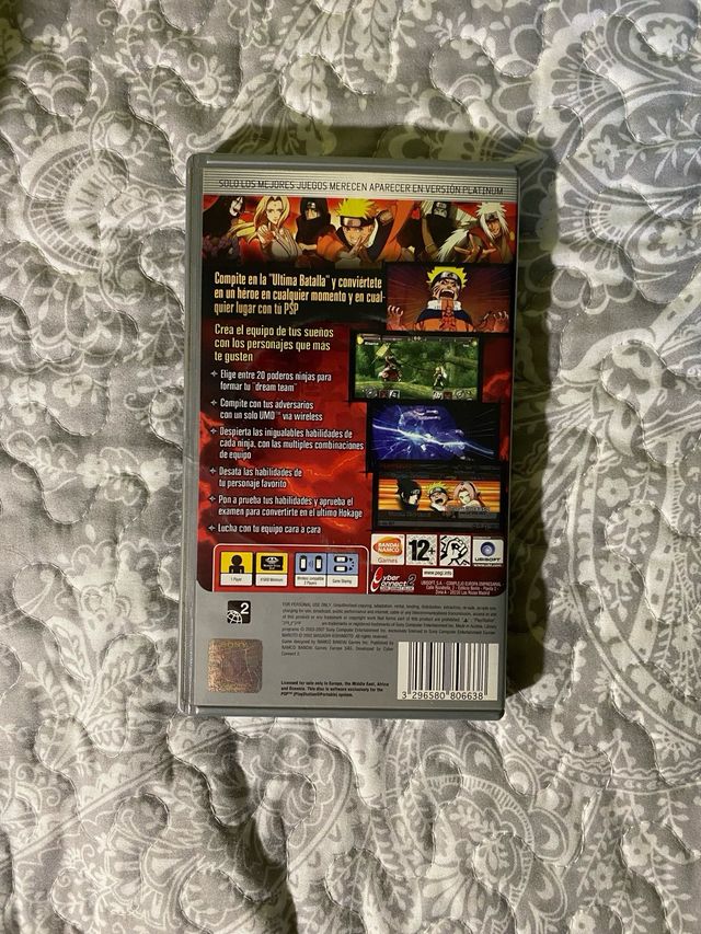 Juego PSP Naruto Ultimate Ninja Heroes