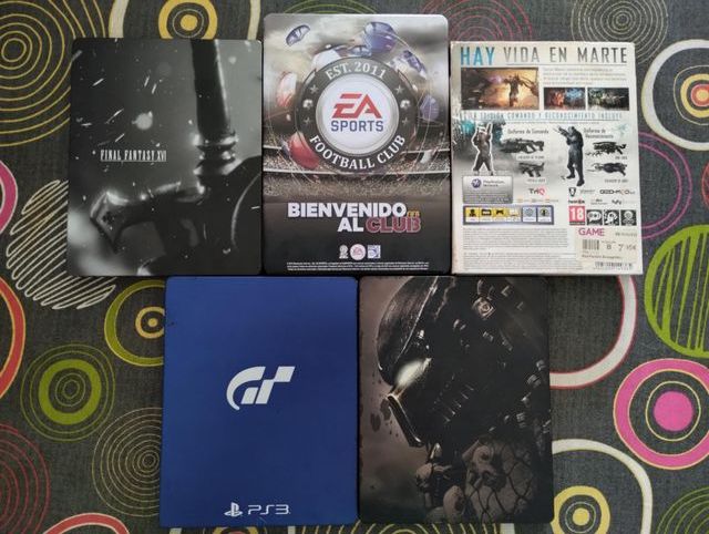 Steelbooks PS3 y PS4