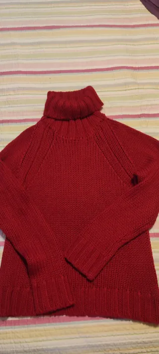 Jersey Rojo Cuello Alto