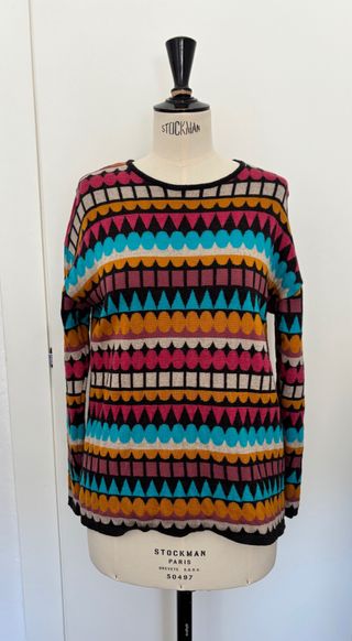 Jersey lana fina multicolor La casita de Wendy