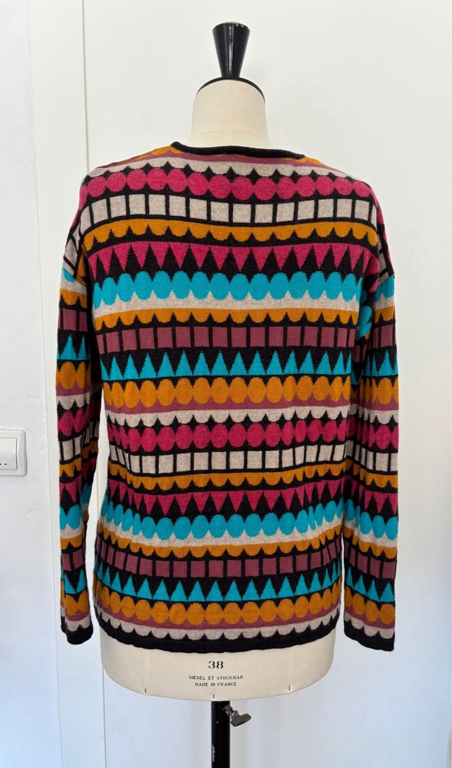 Jersey lana fina multicolor La casita de Wendy