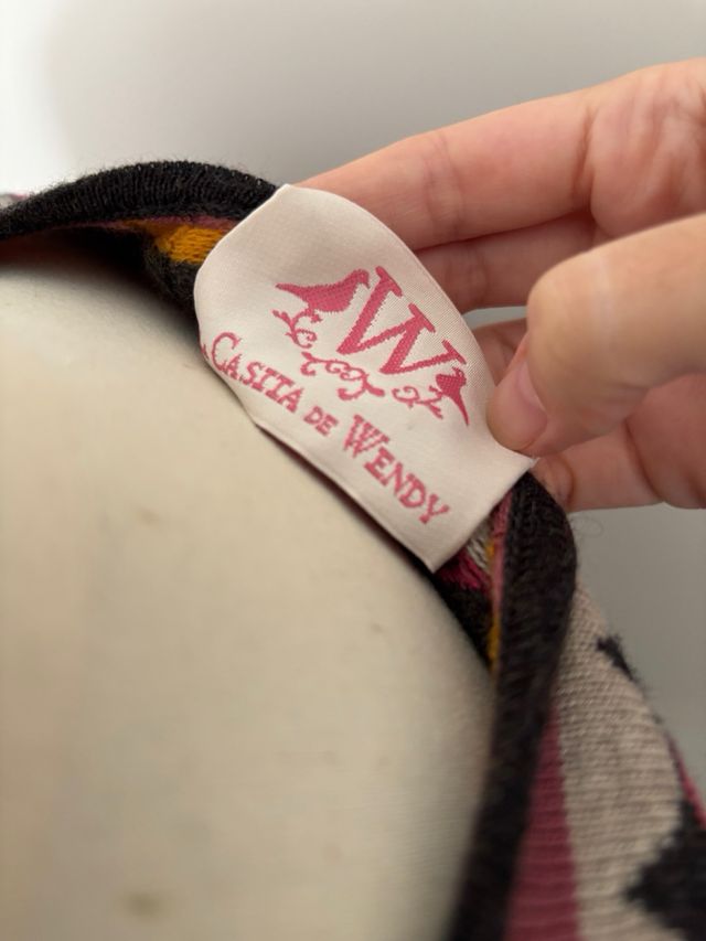 Jersey lana fina multicolor La casita de Wendy