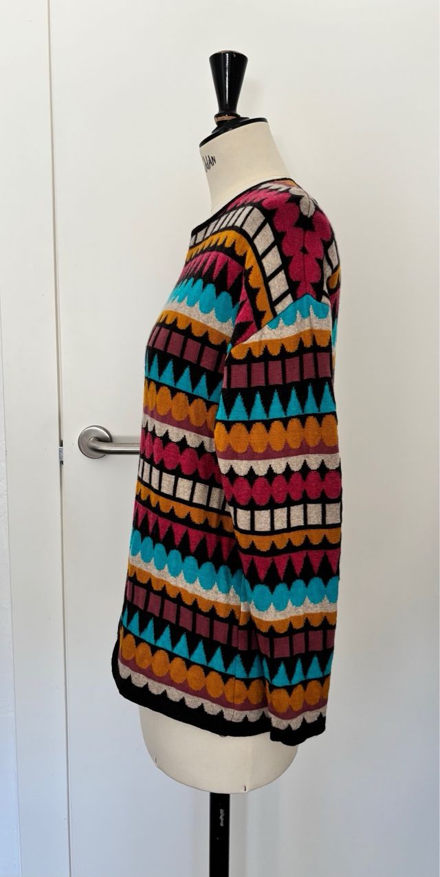 Jersey lana fina multicolor La casita de Wendy