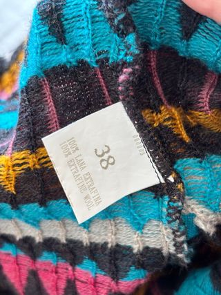 Jersey lana fina multicolor La casita de Wendy