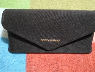 Custodia porta occhiali Dolce & Gabbana nera