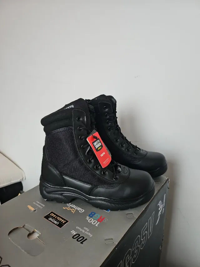 Botas de seguridad negras