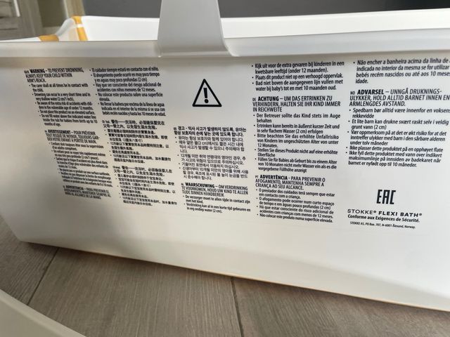 Bañera Stokke Flexi Bath + Soporte Recién Nacido