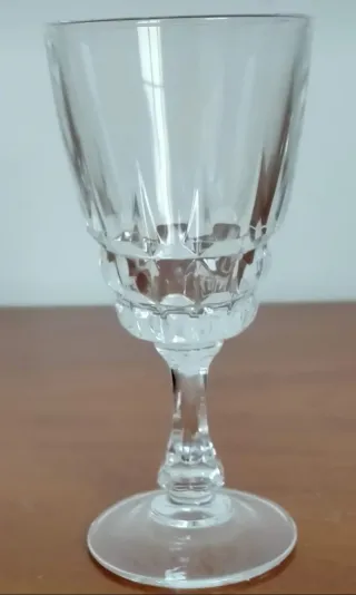 Set 6 Bicchierini Cristallo Vintage