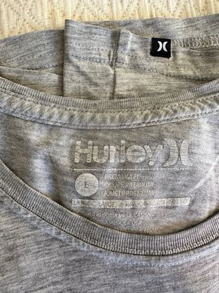 Camiseta Hurley Talla L Palmeras y Bolsillo