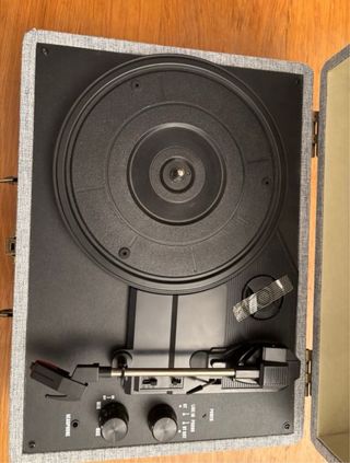 Tocadiscos SOUNDMY Beige/Gris