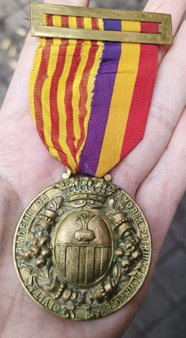 Medalla República 1932 Sabadell