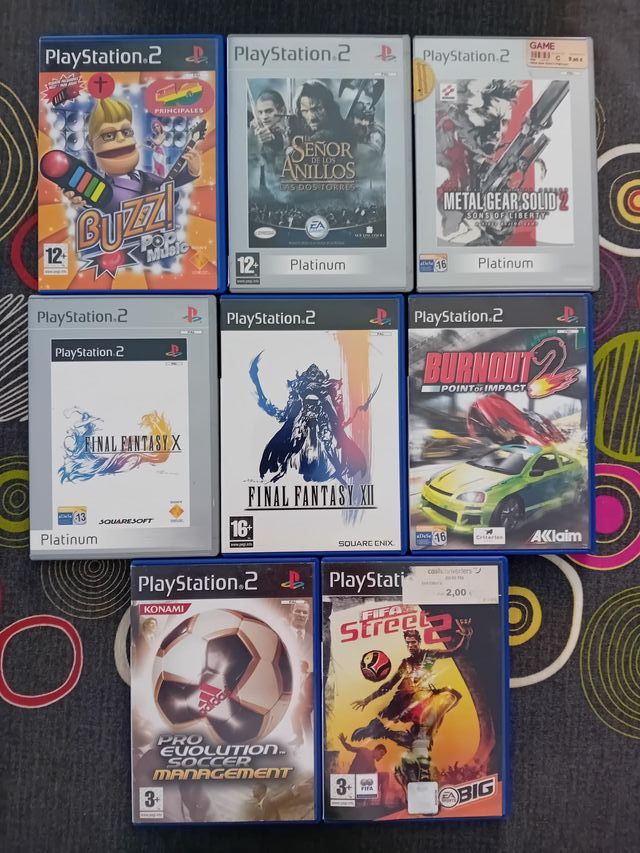 Juegos PS2