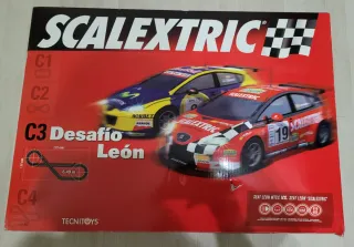 Scalextric C3 Desafío León con cuenta vueltas