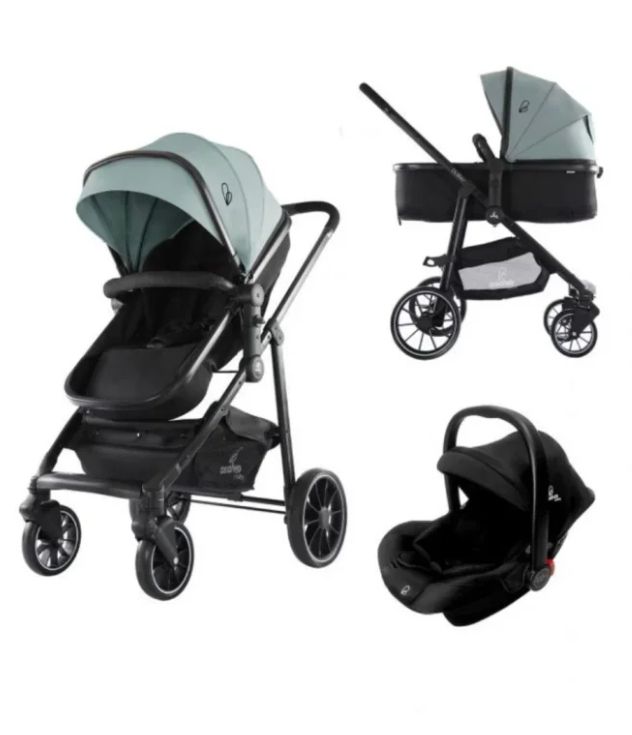 Carro de bebé 3 piezas + silla coche