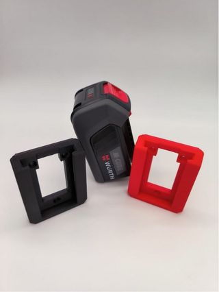 4 Soportes bateria WURTH 18V Cube