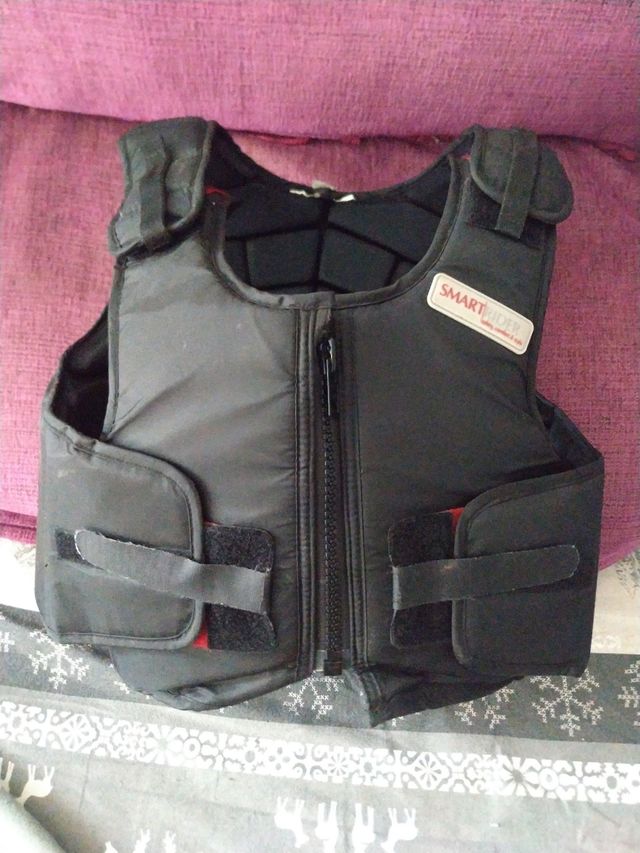 Chaleco Hípica Smart Rider Negro
