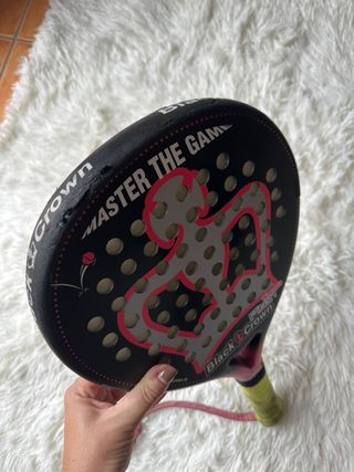Pala de pádel Black Crown Piton