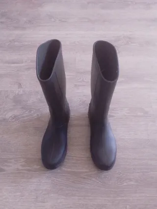 Botas de agua para niños negras talla 33