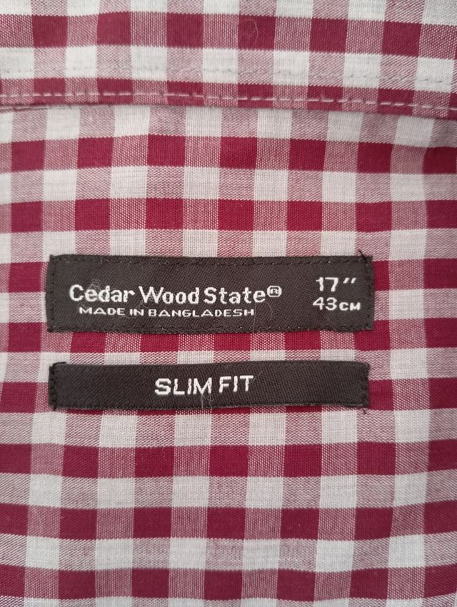 Camisa cuadros hombre nueva con etiquetas