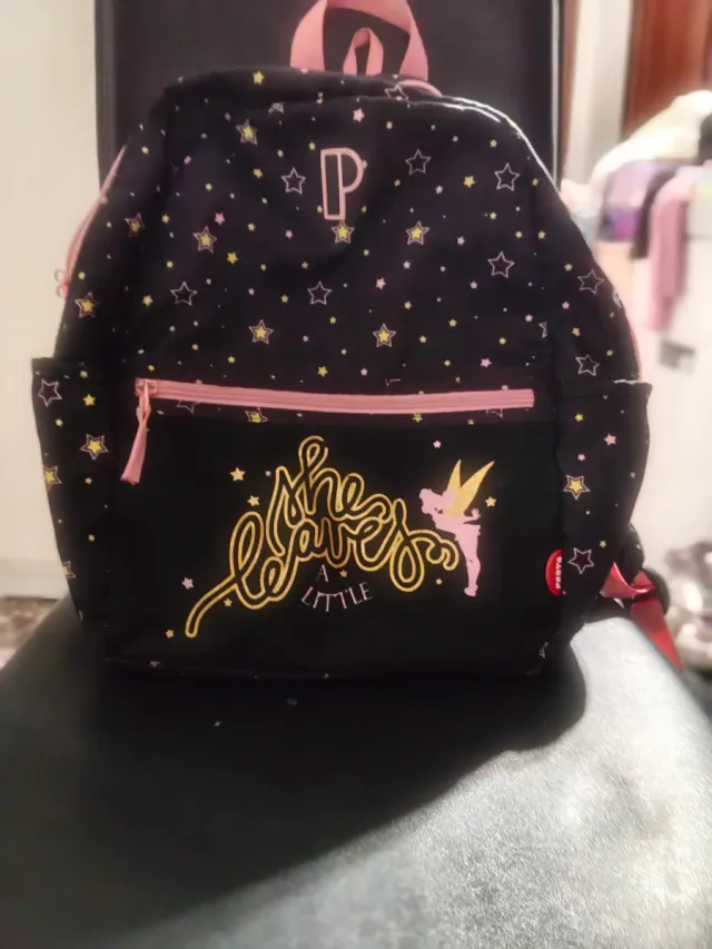 Mochila infantil hadas estrellas marca porta