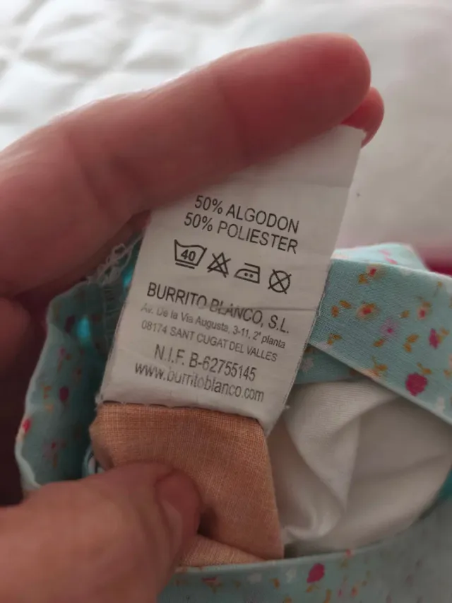 Funda nórdica, sabana bajera y funda almohada infa