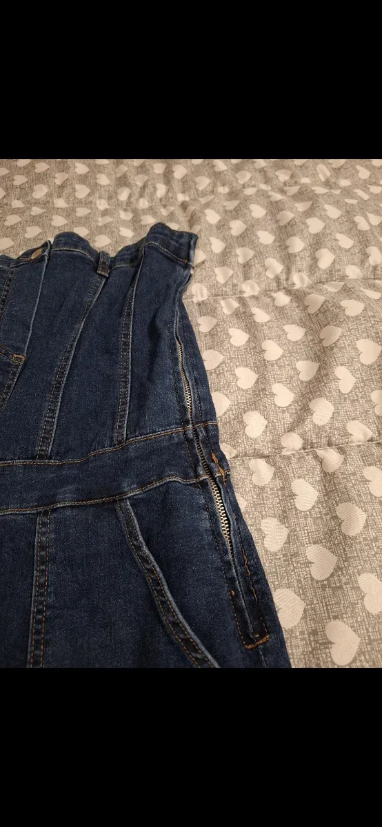 Tuta intera in denim tg. 46