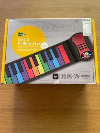 Teclado Piano Enrollable Eléctrico Infantil