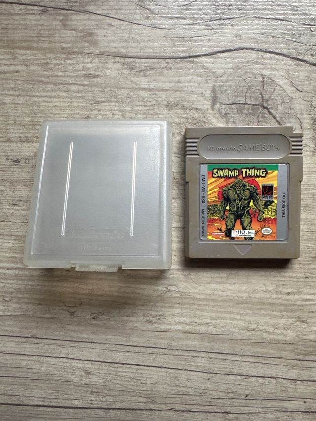 Videojuego Swamp Thing Game Boy Nintendo