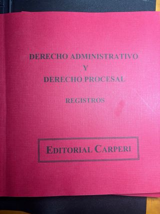 Oposición Registros