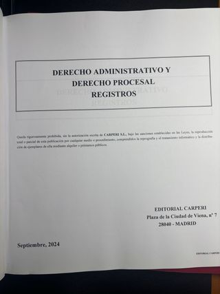 Oposición Registros