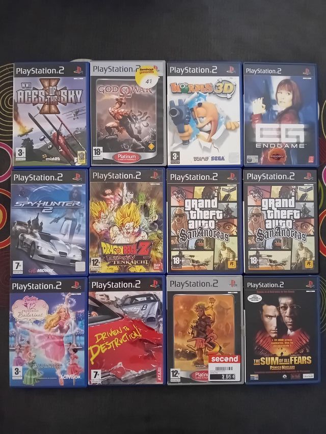 Juegos PS2