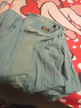 Camisa Harley-Davidson Motocicleta Azul .Exclusiva