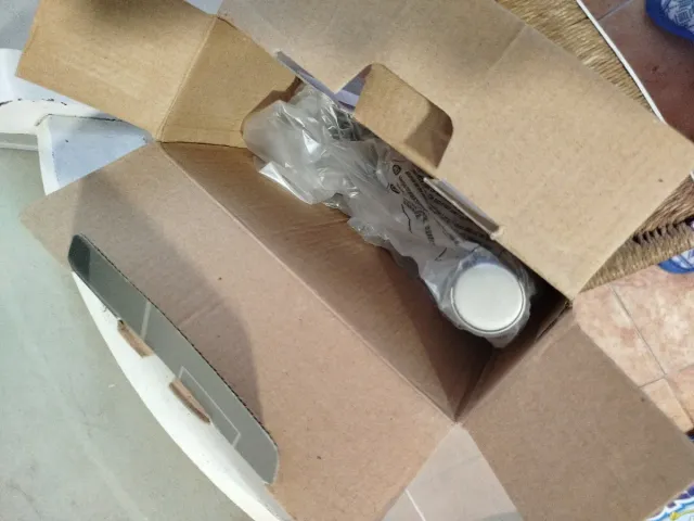 Applique da Bagno Massive Metal in Grigio Argento