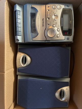 Minicadena Mx Onda con Cassette y Radio