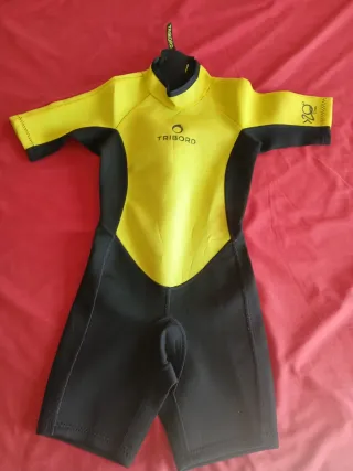 Traje neopreno corto niño Tribord