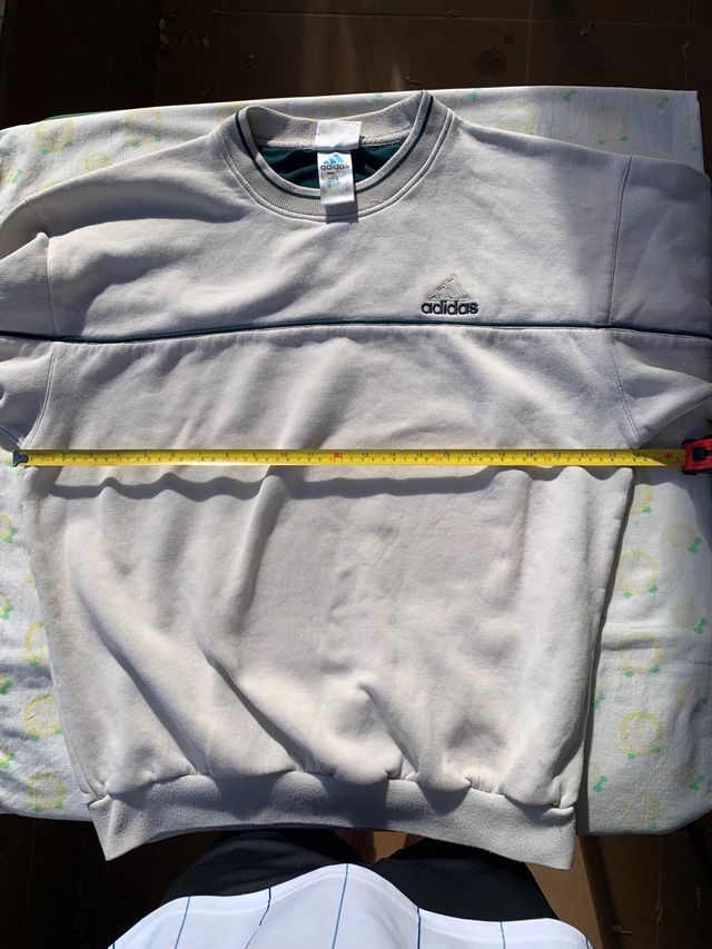 Sudadera Adidas Retro Blanca Talla M