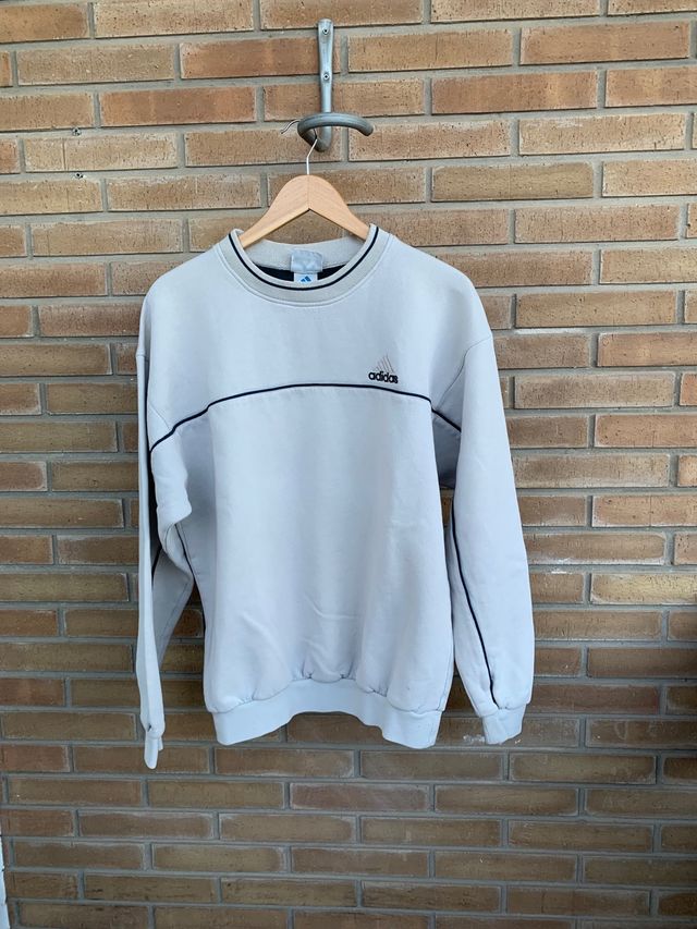 Sudadera Adidas Retro Blanca Talla M