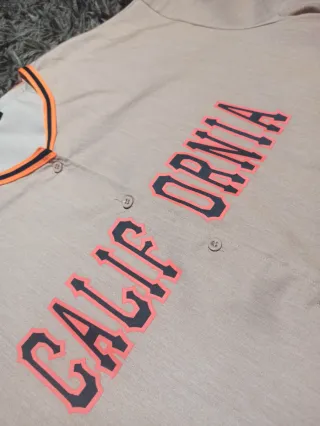 Camisa béisbol Beige Talla L California