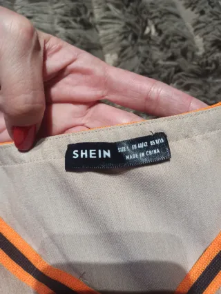 Camisa béisbol Beige Talla L California