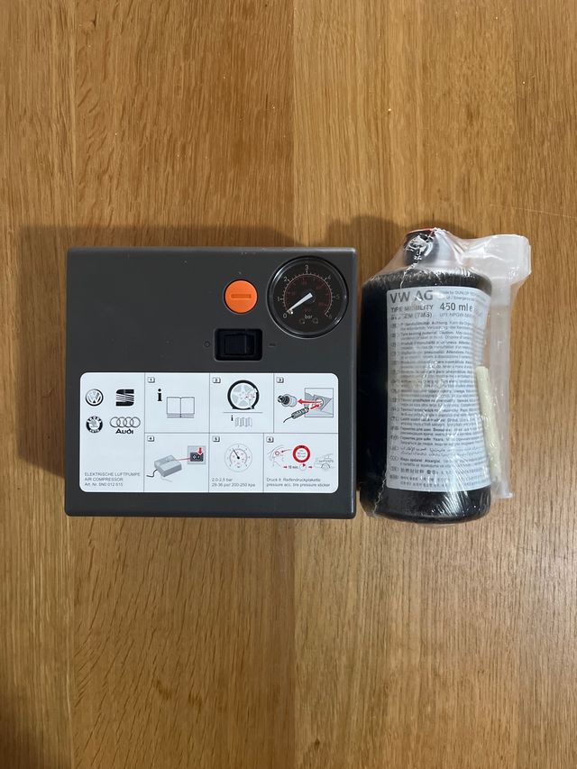 Kit Ripara Gomme Auto Compressore VW AG
