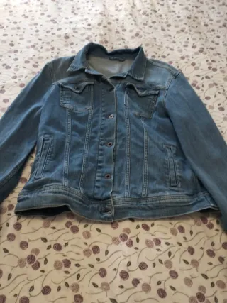 Chaqueta Vaquera Pepe Jeans Mujer Azul