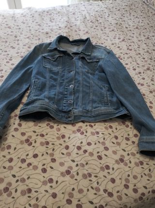Chaqueta Vaquera Pepe Jeans Mujer Azul