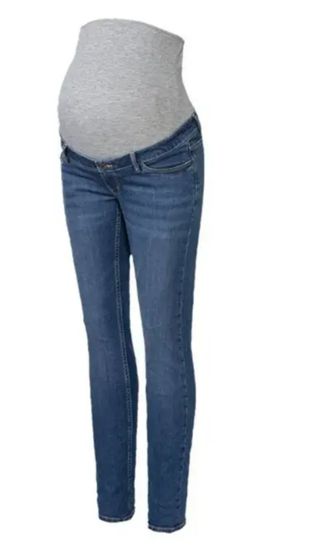 Pantalón vaquero premamá azul